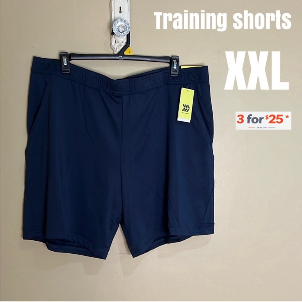XXL Navy athletic Training Shorts